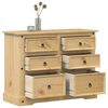 vidaXL Commode Corona 112x48x91 cm bois massif de pin