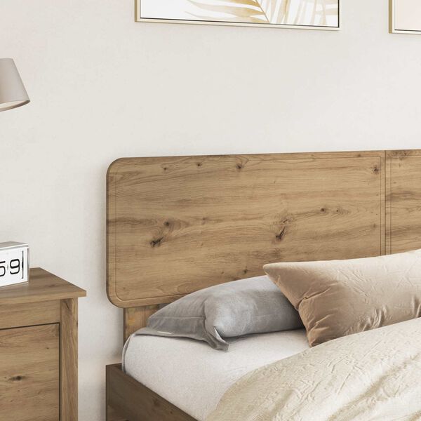 vidaXL T&ecirc;te de lit Ch&ecirc;ne artisanal 200 cm Bois d'ing&eacute;nierie