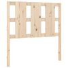 vidaXL T&ecirc;te de lit 95,5x4x100 cm Bois massif de pin