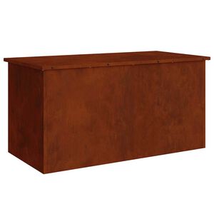 vidaXL Coffre de rangement de jardin Acier 100 x 50,5 x 50 cm 220