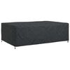 vidaXL Housse pour meubles Uni Noir 300 x 200 x 90 cm 420D