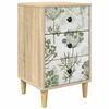 vidaXL Table de chevet GOTHA Ch&ecirc;ne Sonoma 36 x 33 x 60 cm