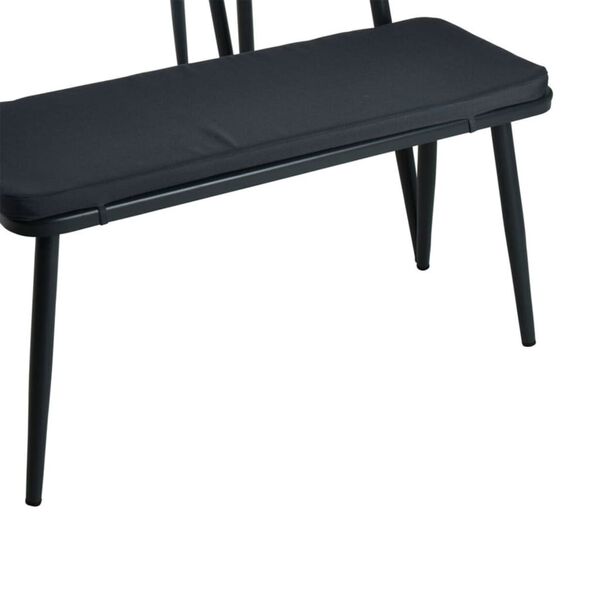 ProGarden Ensemble de meubles de jardin gris fonc&eacute;