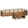vidaXL Ensemble de canap&eacute;s d'ext&eacute;rieur 7 pc