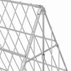 vidaXL Cage pour lapins Argent 215 x 100 x 85 cm Acier galvanisé