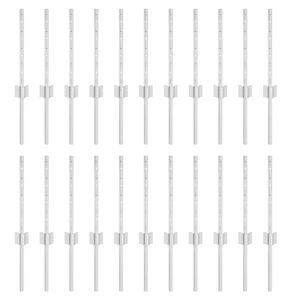 vidaXL Poteaux de clôture 22 pcs Argent 80 cm Acier