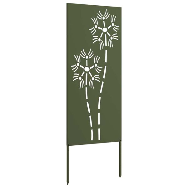 vidaXL &Eacute;cran de confidentialit&eacute; de jardin Vert olive 50 x 140 cm