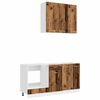 vidaXL Unit&eacute; de cuisine LYON 5 pc Bois ancien Bois d'ing&eacute;nierie