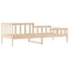 vidaXL Lit de jour sans matelas 90x190 cm bois de pin massif