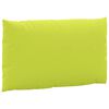 vidaXL Coussins de palette lot de 2 vert vif tissu oxford
