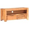 vidaXL Meuble TV 90x30x40 cm Bois d'acacia solide