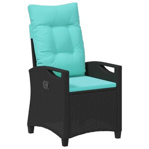 vidaXL Chaise de jardin inclinable 56 x 60 x 112 cm acier