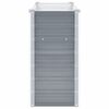 vidaXL Lit sur&eacute;lev&eacute; de jardin Acier galvanis&eacute; 160x40x77 cm Gris