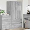 vidaXL Armoire Gris Sonoma 79,5 x 49 x 156 cm Bois d&rsquo;ing&eacute;nierie