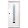 vidaXL Porte d'entr&eacute;e Blanc 98x208 cm PVC