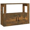vidaXL Buffet Chêne fumé 80x30x60 cm Bois d'ingénierie