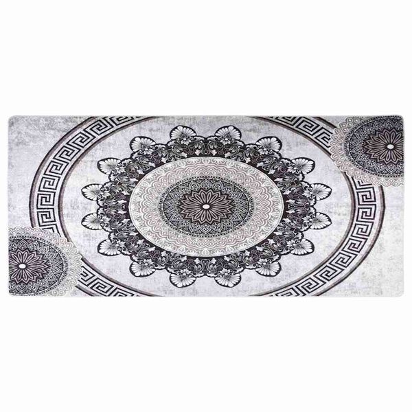 vidaXL Tapis lavable 80x300 cm Multicolore