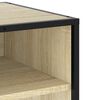 vidaXL Meuble TV ch&ecirc;ne sonoma 270x40x46 cm bois d'ing&eacute;nierie