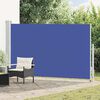 vidaXL Auvent lat&eacute;ral r&eacute;tractable de patio 180x300 cm Bleu