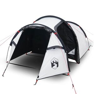 vidaXL Tente de camping tunnel 2 personnes tissu occultant imperm&eacute;able