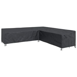 vidaXL Housse pour meubles 325 x 325 x 80 cm Tissu Oxford 420D Forme L