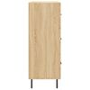 vidaXL Buffet ch&ecirc;ne sonoma 69,5x34x90 cm bois d'ing&eacute;nierie