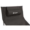 Outwell Chaise de camping pliable Emilio Noir