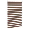 vidaXL Store z&egrave;bre marron 145x230cm largeur du tissu 140,9cm polyester