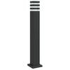 vidaXL Lampadaire d'ext&eacute;rieur noir 80 cm aluminium