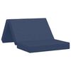 vidaXL Canap&eacute;-lit pliable 80 x 67 x 45 cm Bleu