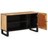 vidaXL Meuble TV Marron 80 x 33 x 46 cm Bois de mangue massif