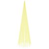 vidaXL Sapin de No&euml;l sur m&acirc;t de drapeau 1134 LED Blanc chaud 800 cm