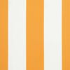 vidaXL Auvent R&eacute;tractable Jaune 400 x 200 cm tissu