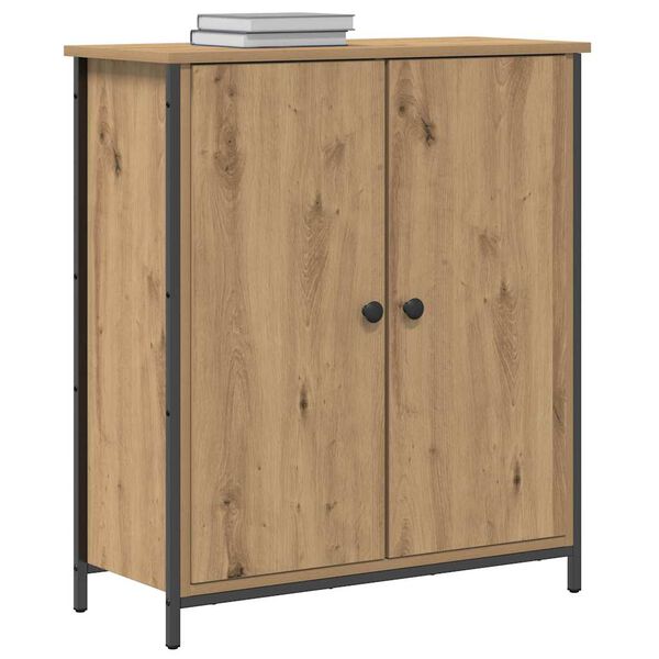 vidaXL Buffet Ch&ecirc;ne artisanal 70 x 30 x 80 cm Bois d'ing&eacute;nierie