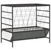 vidaXL Nourrisseur pour Animaux Argent&eacute; 100 x 60 x 90 cm 15 kg