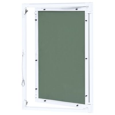 vidaXL Panneau d'accès Cadre en aluminium plaque de plâtre 300x600 mm