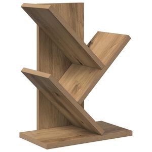 vidaXL &Eacute;tag&egrave;re Arbre 3 Niveaux 30 x 18 x 40 cm Bois d'ing&eacute;nierie