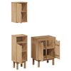 vidaXL Ensemble de meubles salle de bain 3 pcs OTTA bois de pin massif