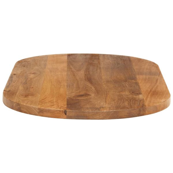vidaXL Dessus de table 110x50x2,5 cm ovale bois massif de manguier