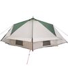 vidaXL Tente tipi avec toit Vert et blanc 490 x 410 x 210 cm