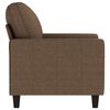 vidaXL Fauteuil Marron 60 cm Tissu