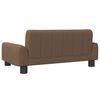 vidaXL Lit pour chien marron 70x45x30 cm tissu