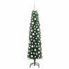 vidaXL Sapin de No&euml;l artificiel Vert 180 cm PVC et acier et plastique