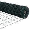 vidaXL Cl&ocirc;ture Euro Vert 1,4 x 10 m Fer rev&ecirc;tu de PVC