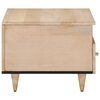 vidaXL Table basse 80x54x40 cm bois de manguier massif