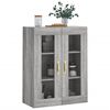 vidaXL Armoire murale sonoma gris 69,5x34x90 cm