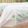 vidaXL Filet Anti-insectes Blanc 2 x 5 m Poly&eacute;thyl&egrave;ne