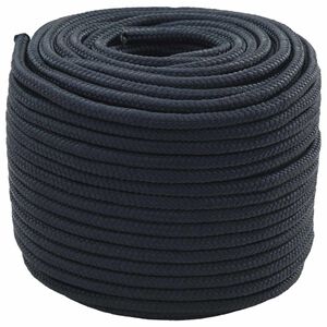 vidaXL Corde de bateau 0.6 mm 500 m Bleu royal Polyester