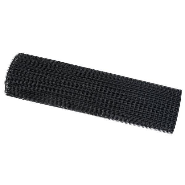 vidaXL Cl&ocirc;ture en fil soud&eacute; Gris 0,6 x 100 m