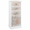 vidaXL Armoire lat&eacute;rale 38x28x86 cm Bois de Paulownia